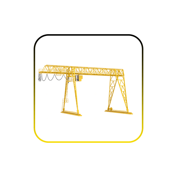 رافعة جسرية ذات جسر علوي رافعة جسرية ذات جسر علوي - Truss Gantry Crane مصنع روافع الجزيرة