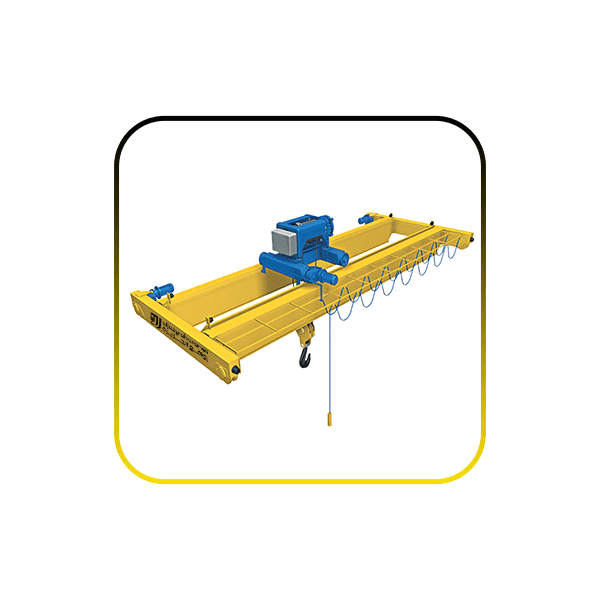 Double Girder Overhead Crane with Hoist  Rawafie Al Jazyrah Factory