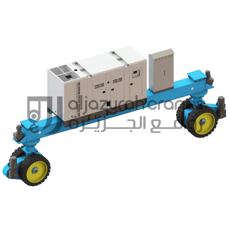 عربة نهاية الإطار المطاطي رافعة جسرية بإطارات مطاطية - Rubber Tire Gantry Crane مصنع روافع الجزيرة