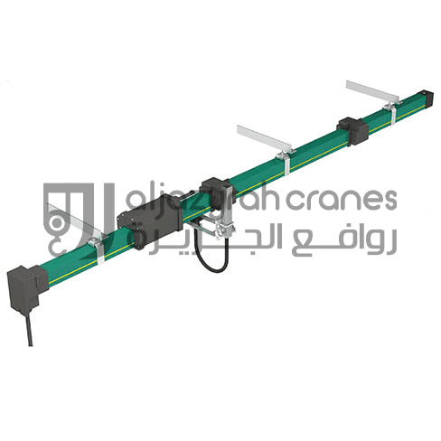 مزود الطاقة للمسافات الطويلة رافعة علوية مزدوجة العارضة مع رافعة - Double Girder Overhead Crane with Hoist مصنع روافع الجزيرة